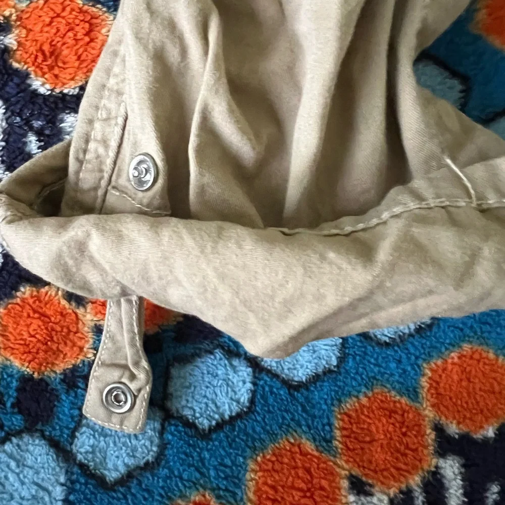 Gap Khaki Cargo Pants Fold up bottom baby boy