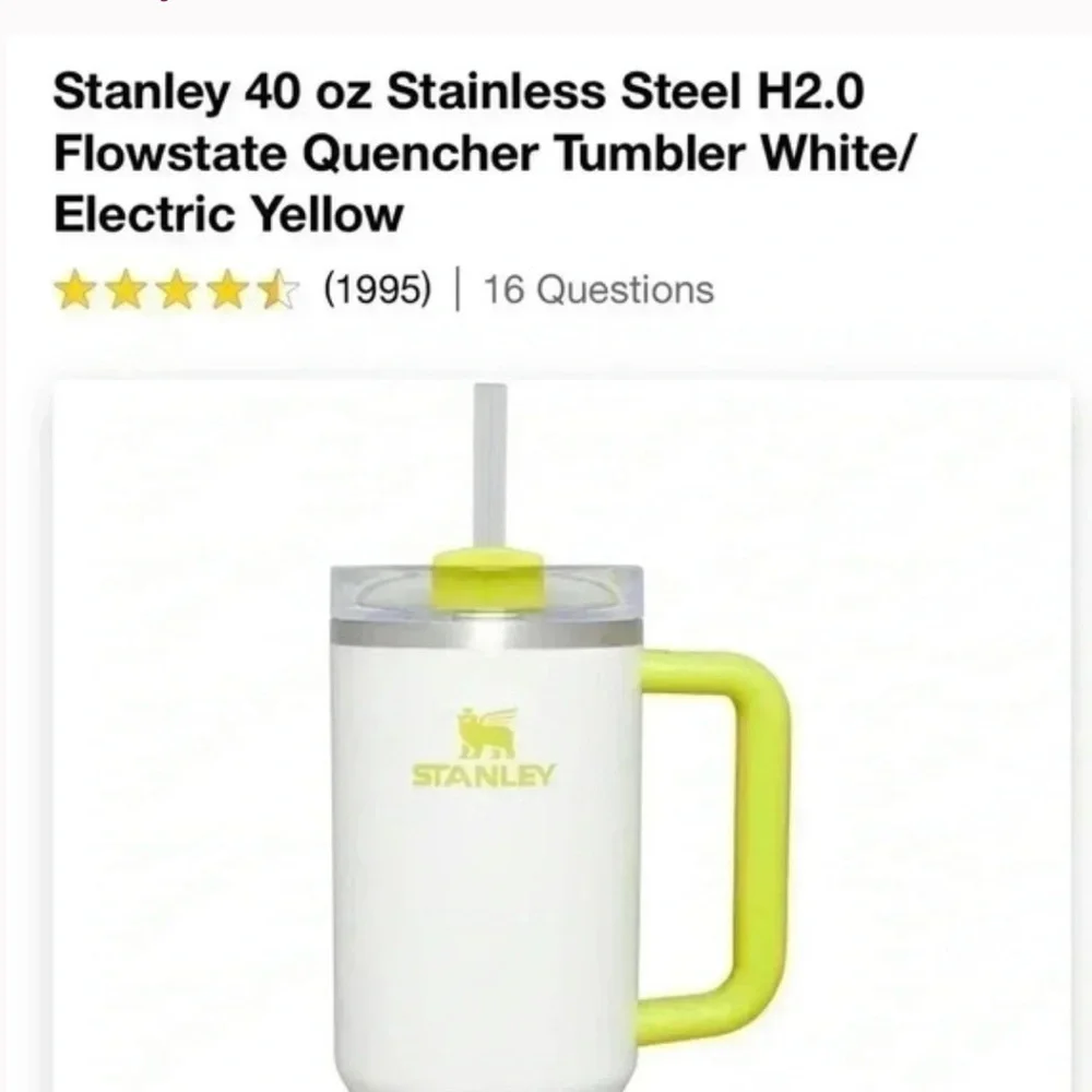 Stanley quencher h2