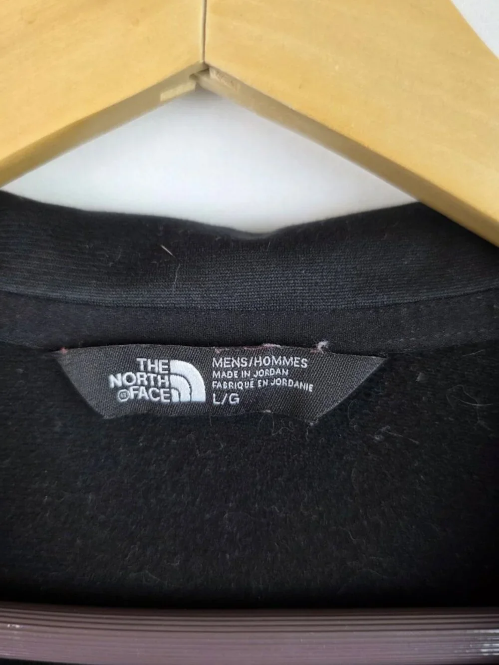 The North Face jacket armpit day