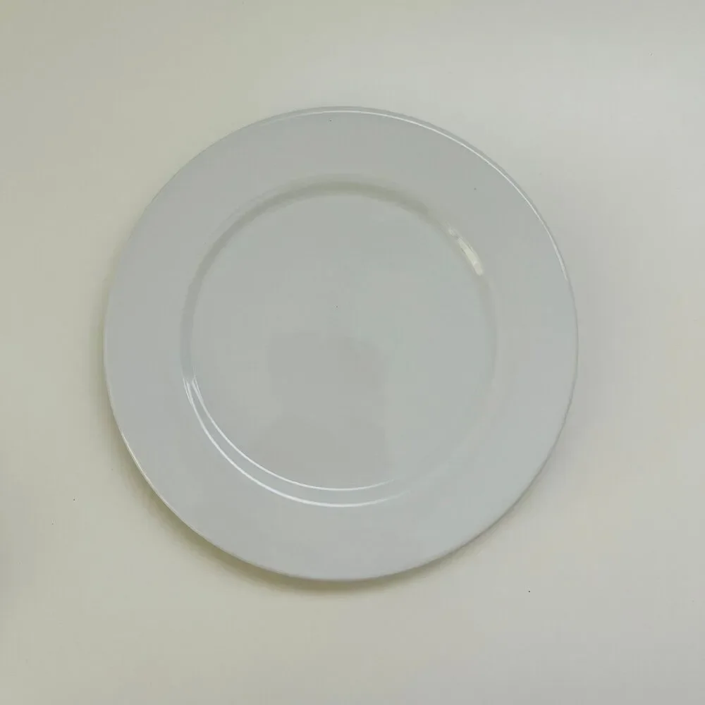 TUXTON Bright White Alaska ALA-90 Wide Rim Rolled Edges 9