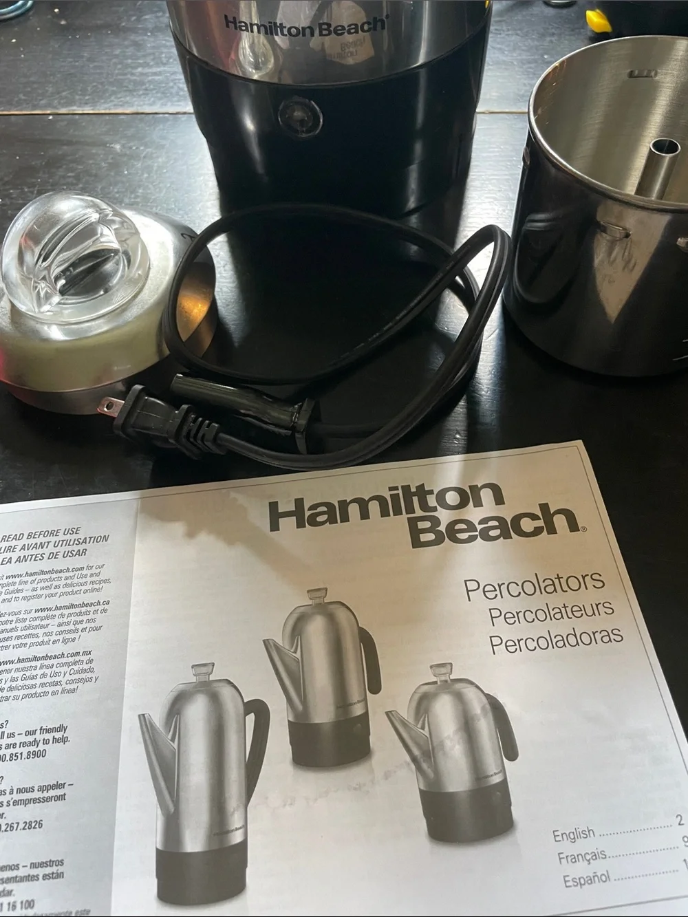Hamilton Beach sleek hamilton