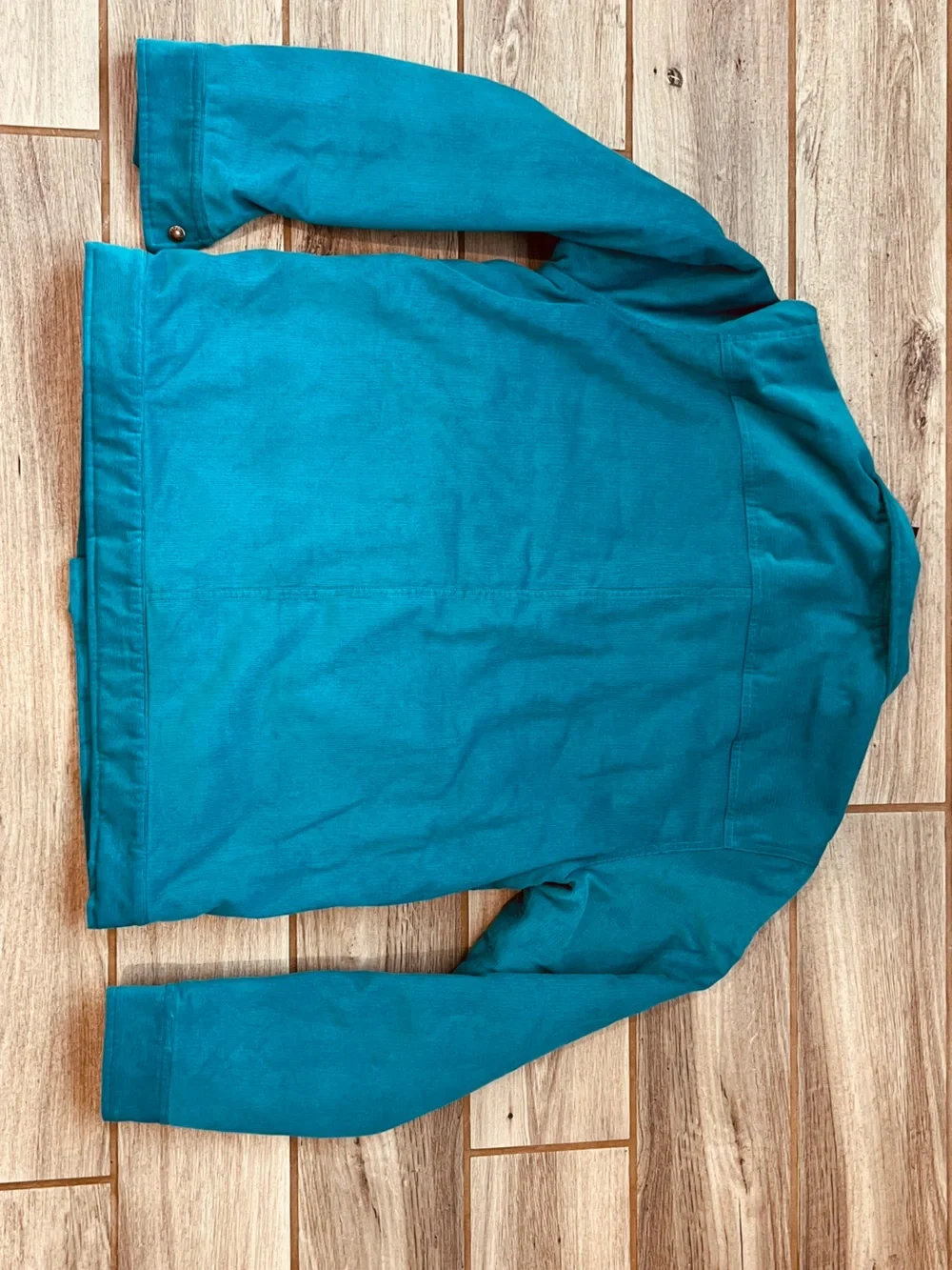 The North Face corduroy brand snap