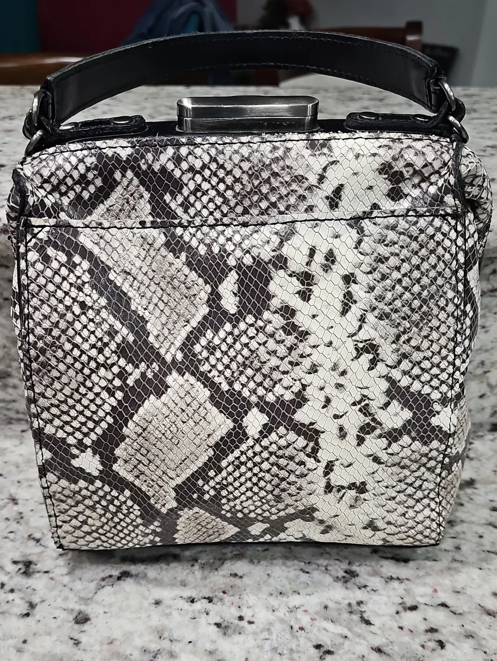 Patricia Nash Nela Frame Satchel - Python