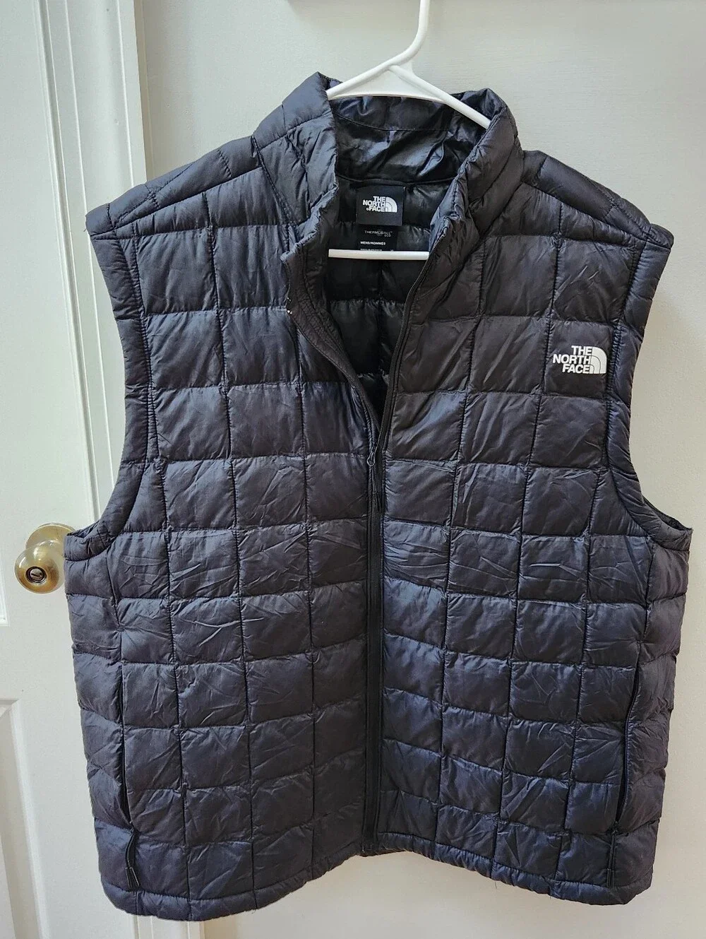 The North Face black puffer vest Men's XL