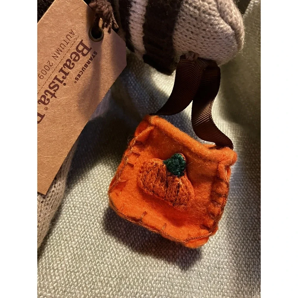 Starbucks Coffee BEARISTA BEAR Fall THANKSGIVING 85th Edition 2009 Plush W/  Tag
