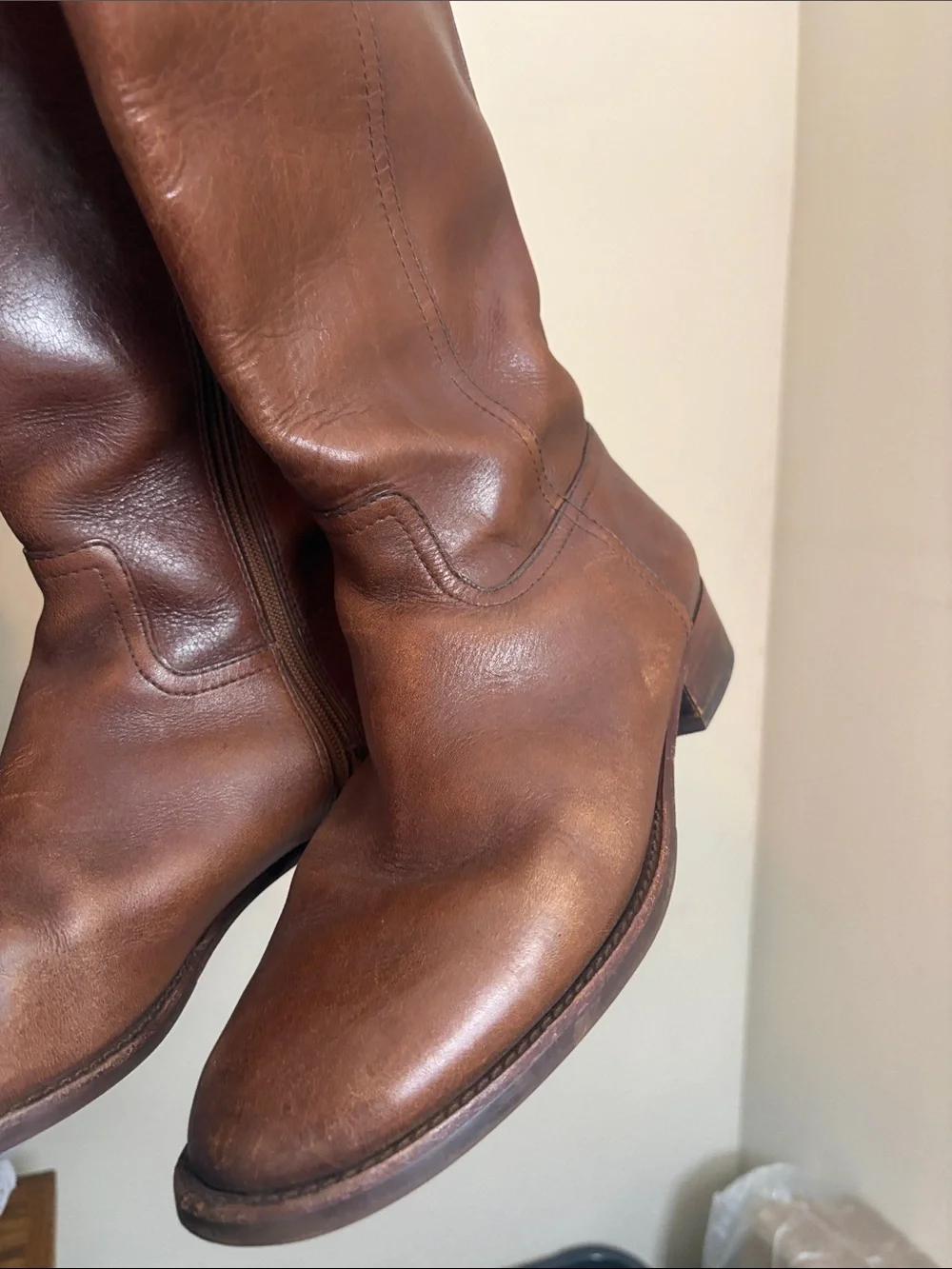 Tory Burch Brown Riding Boots 9.5