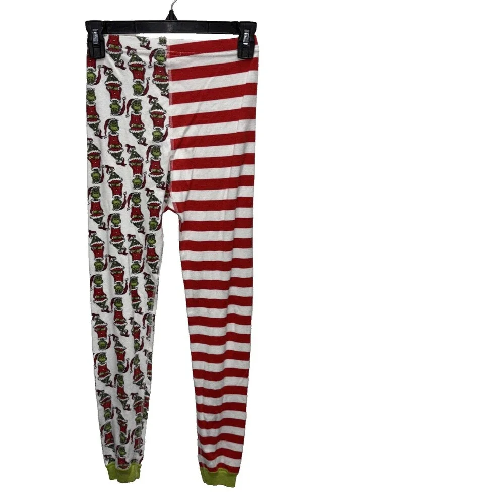 Hanna Andersson Dr. Seuss Grinch Pajamas Set Organic Cotton Unisex 14 Child