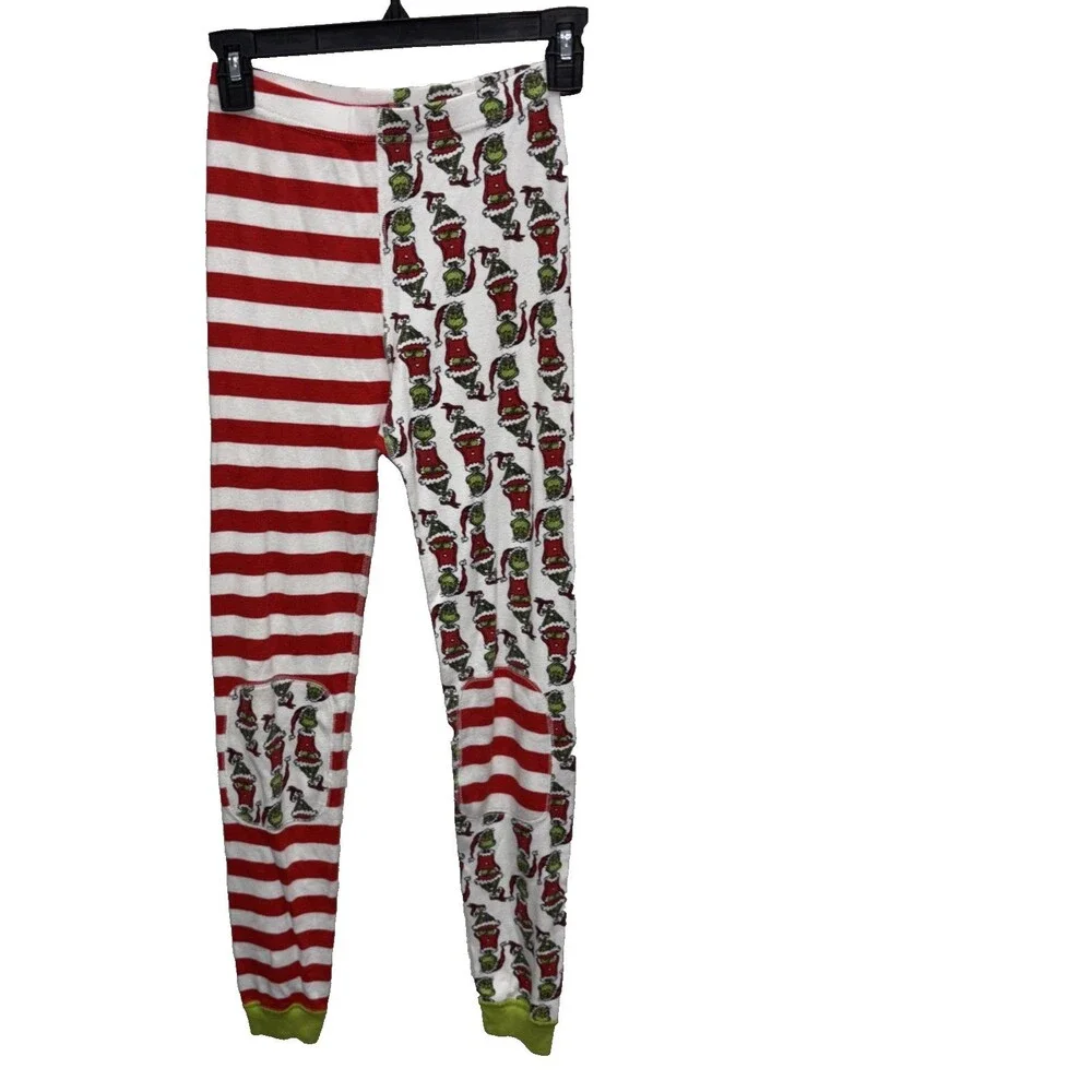 Hanna Andersson Dr. Seuss Grinch Pajamas Set Organic Cotton Unisex 14 Child