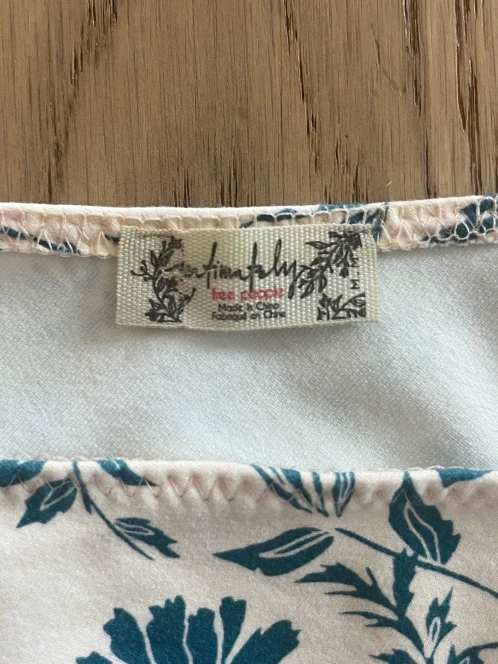 Free People bold sleeve that