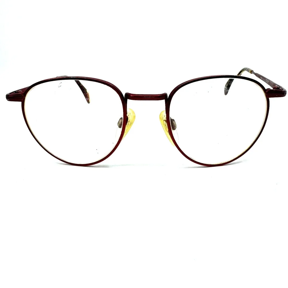 Silhouette Eyeglasses Frames Red Circle M‎ 7170 43 6059 50-20-140 H12130