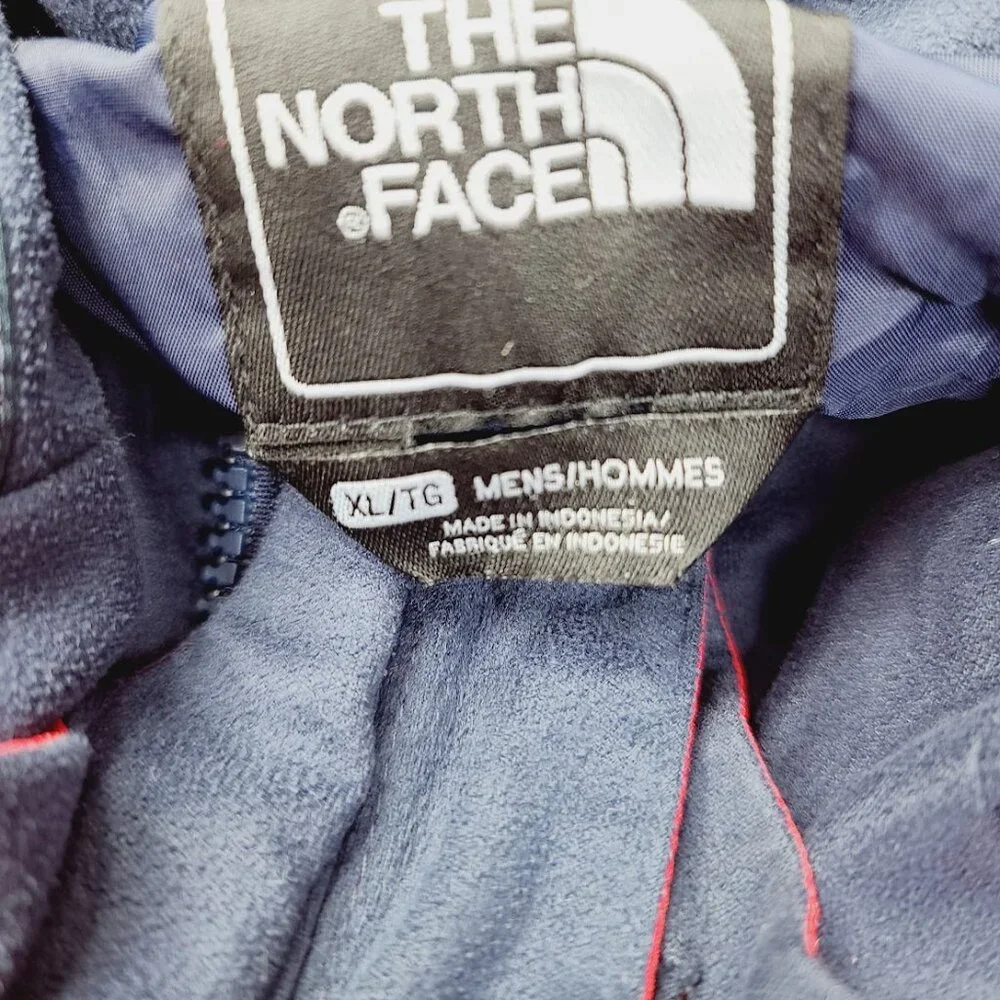 The North Face Men's Black Red Arashi Li Hooded Parka Winter Snow Jacket Size XL