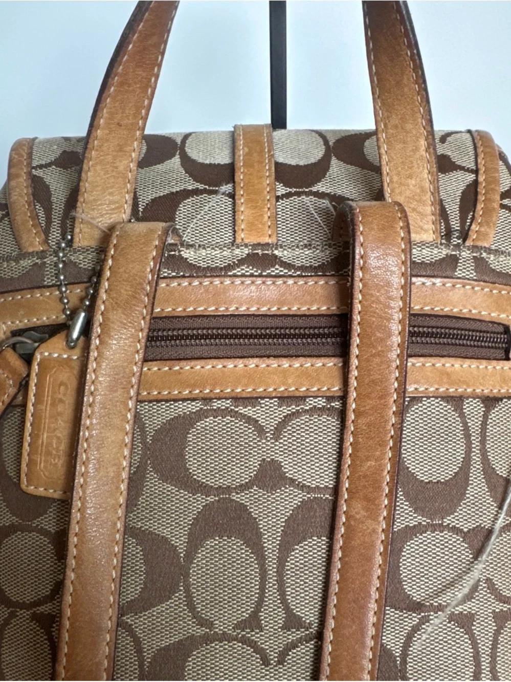 Coach backpack signature