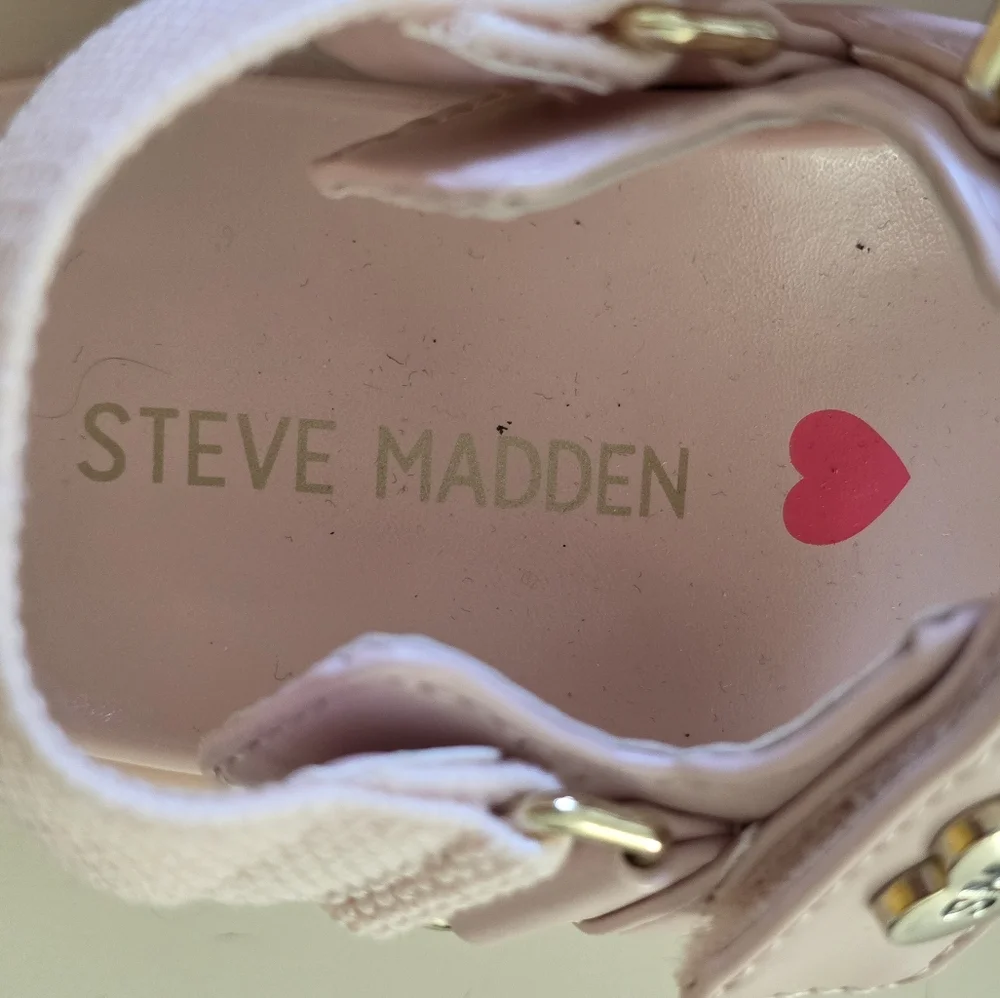 Steve Madden Breen Sandals Toddler Pink Size 9