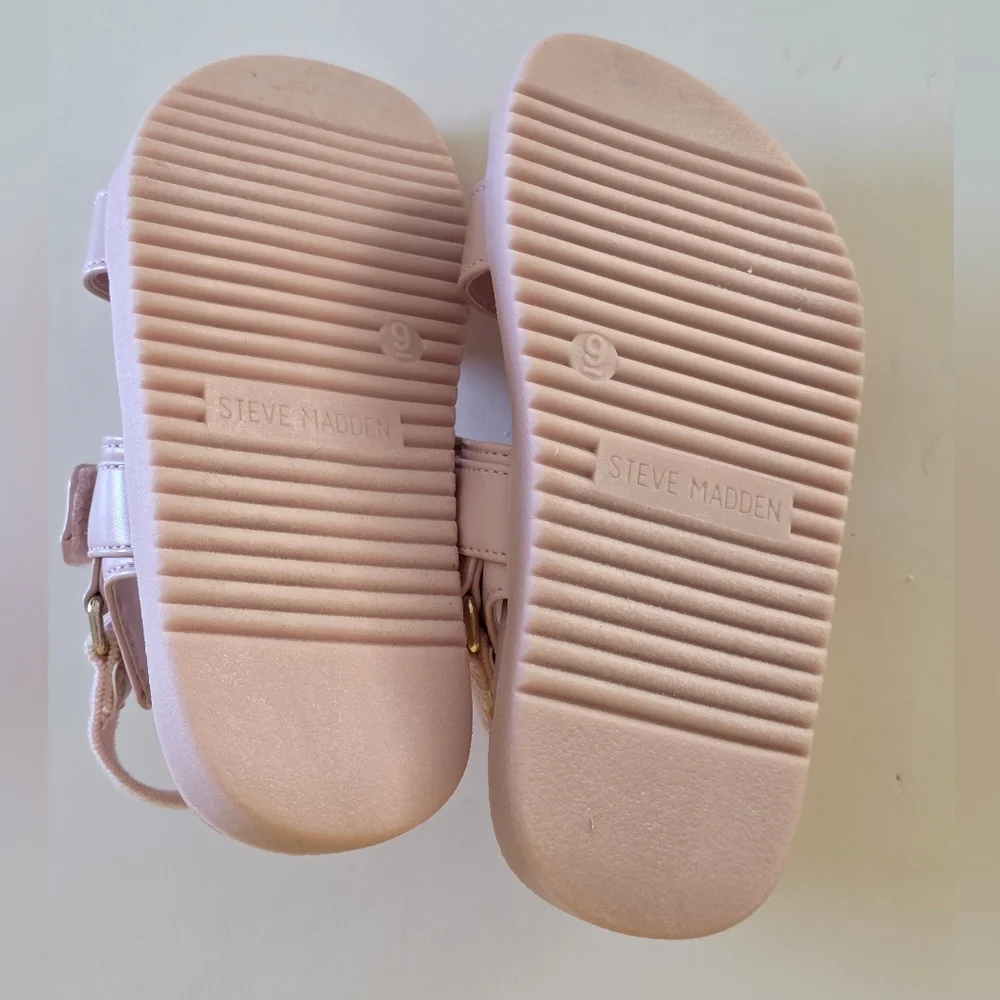 Steve Madden Breen Sandals Toddler Pink Size 9