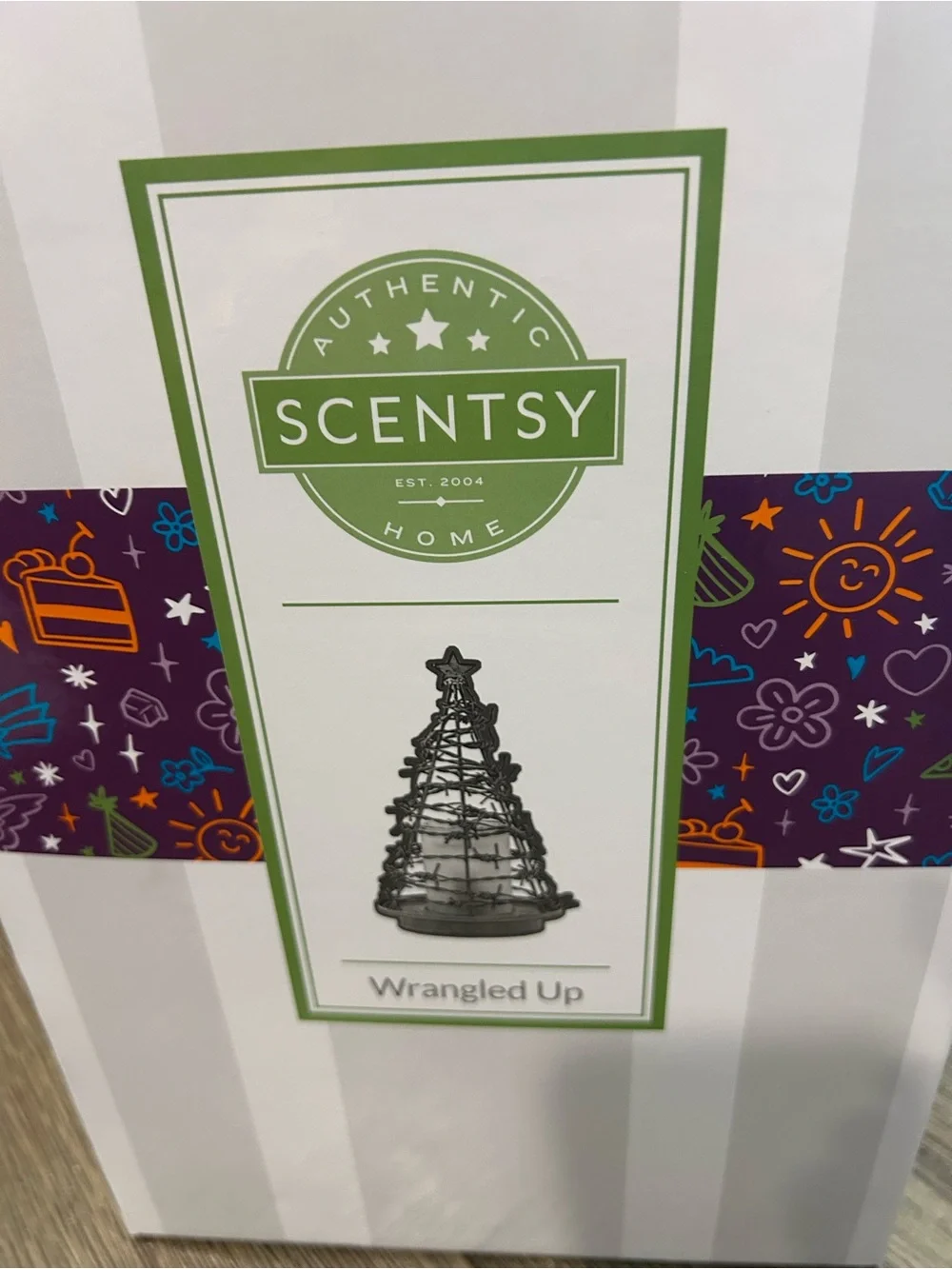 Scentsy metal rustic