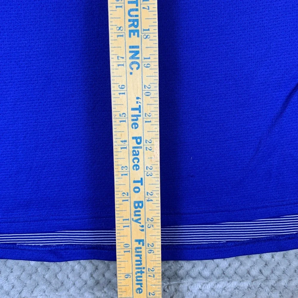 The North Face Mens XL‎ FlashDry Quarter Zip Pullover Royal Blue Performance Top