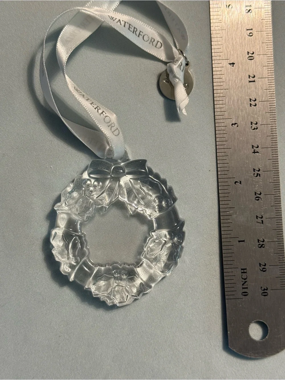 Waterford wreath mini ornament