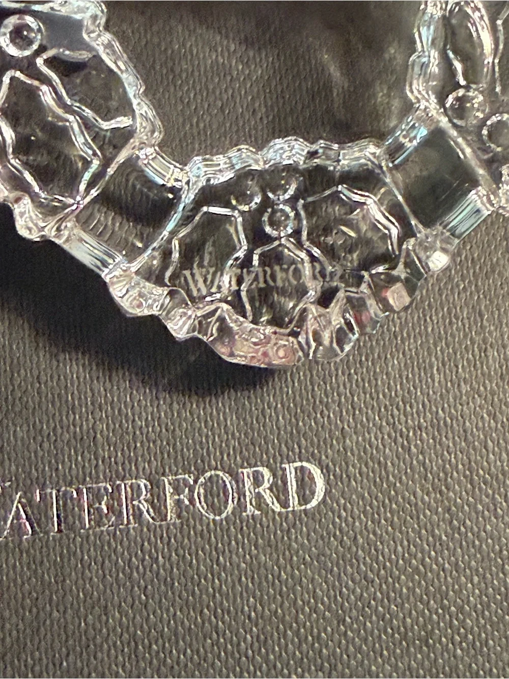 Waterford wreath mini ornament