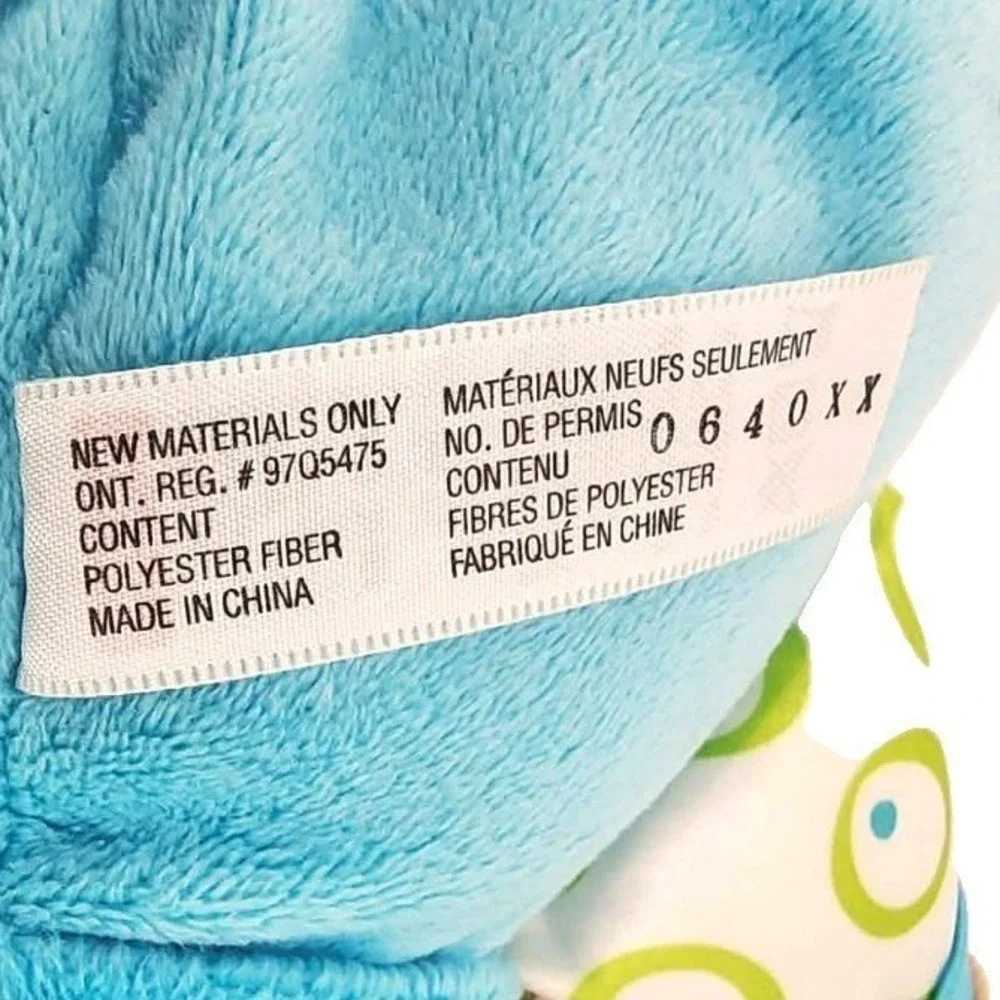 Fisher-Price‎ Plush Blue Baby's 1st Bear M9529 2008 Pajamas Stuffed Toy EUC