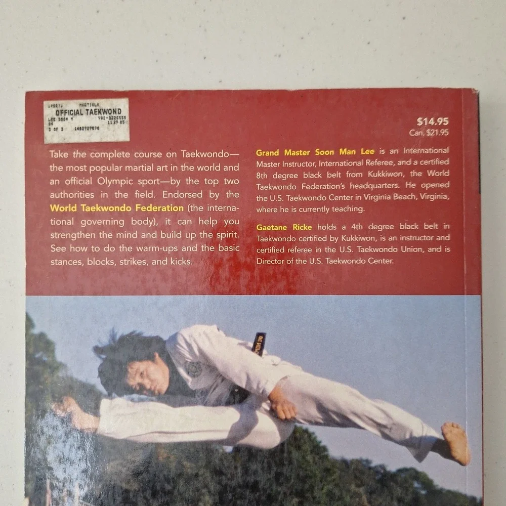 Used Book official taekwondo