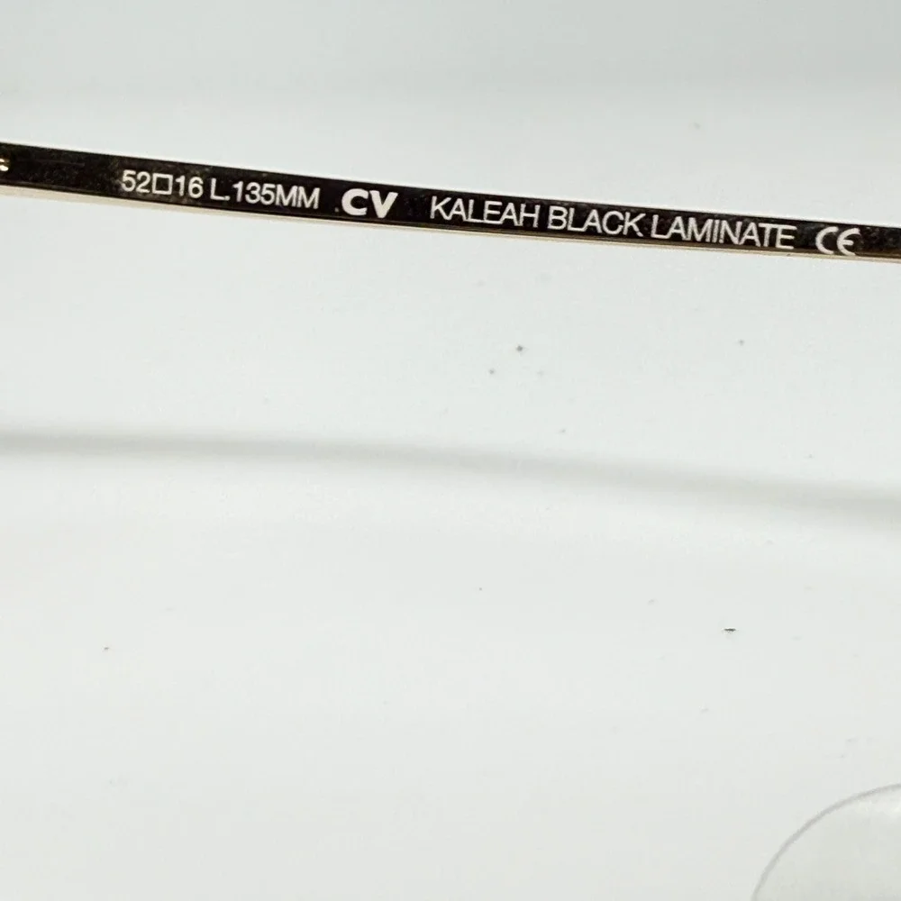 BCBGMAXAZRIA KALEAH BLACK LAMINATE 52 16‎ 135MM Women Eyeglasses Frames 21333