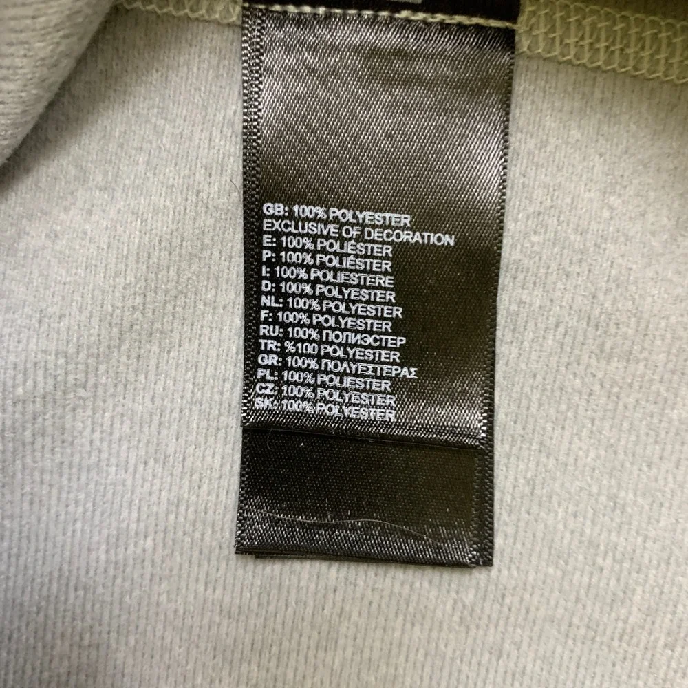 The North Face Mens Tech 1/4 Zip Pullover Grey Beacon Logo NF0A3LHB Size Large‎