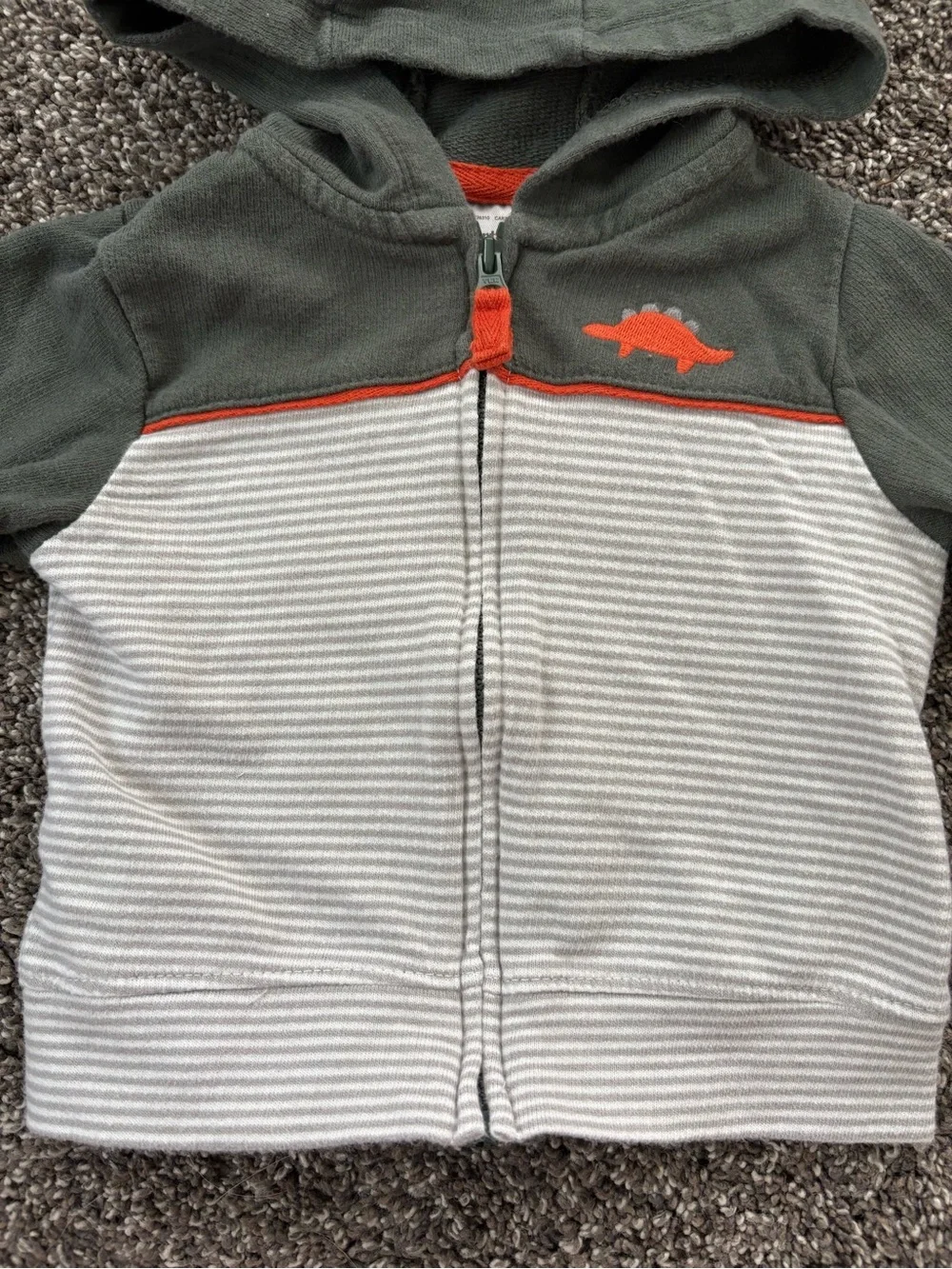 Carters hooded zip