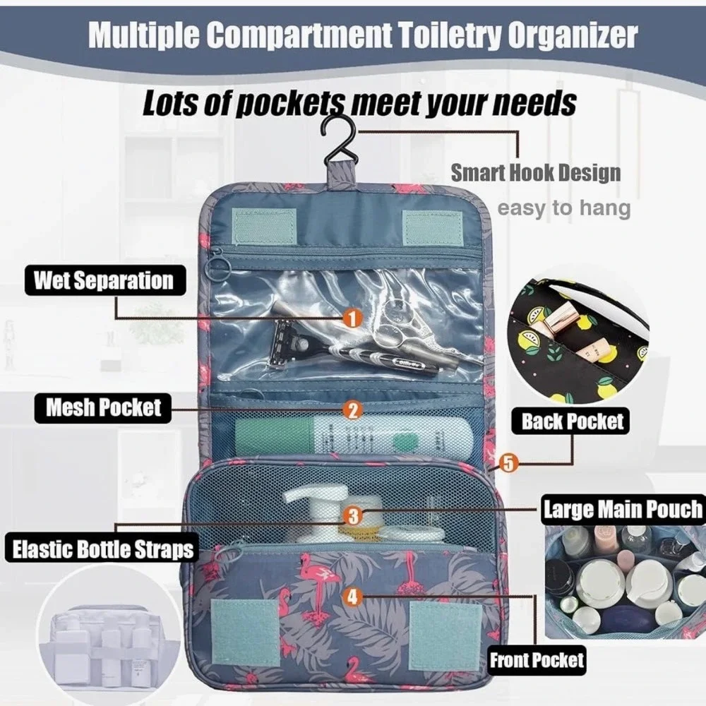 Narwey hanging toiletry