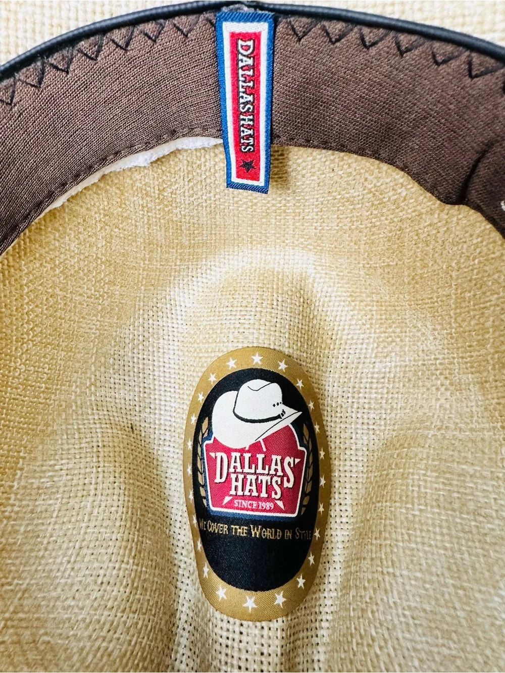Dallas Hats Women’s Cowboy Embroidered Floral Western Hat