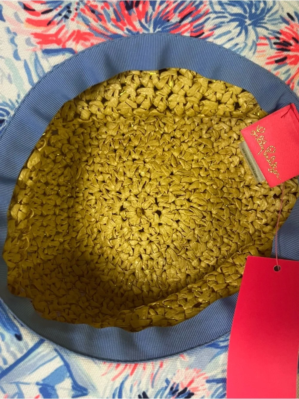 Lilly Pulitzer NWT‎ Straw Hat