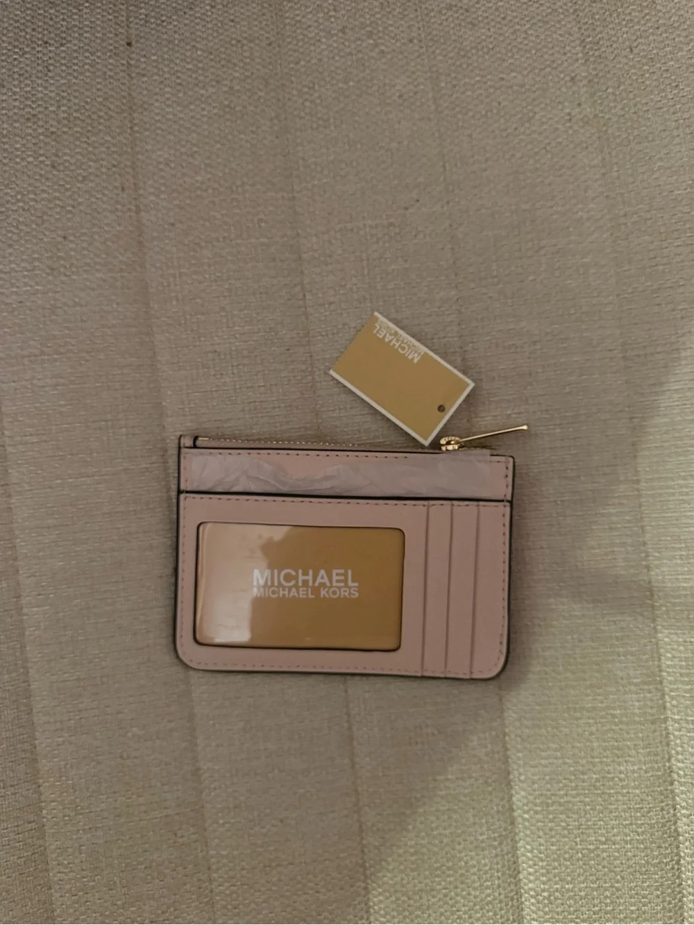Michael Kors leather gold