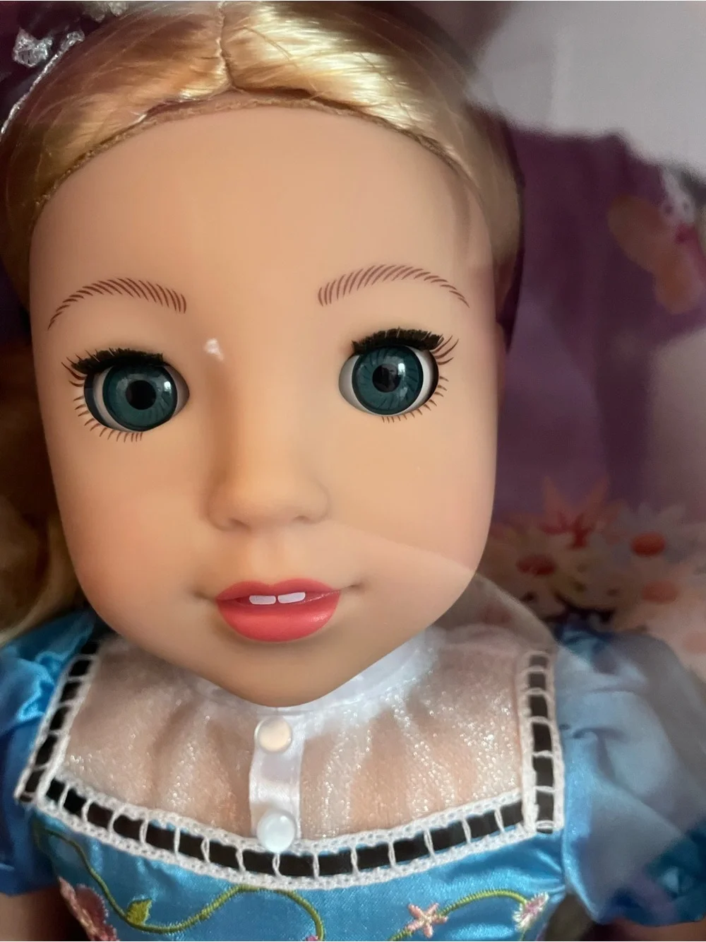 American Girl never removed