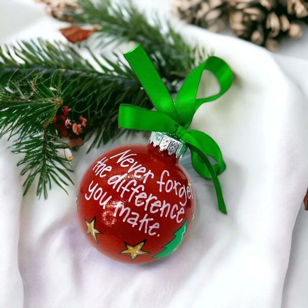 Healthcare Ornament, Teacher, Christmas Ornament, Nurse, Stocking Stuffer