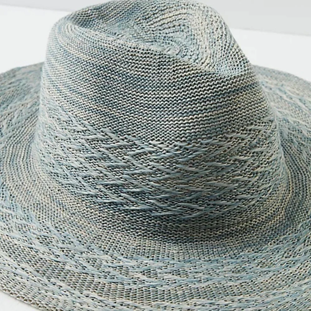 Free People Packable Hat Elegant Blue Women's Sun Hat
