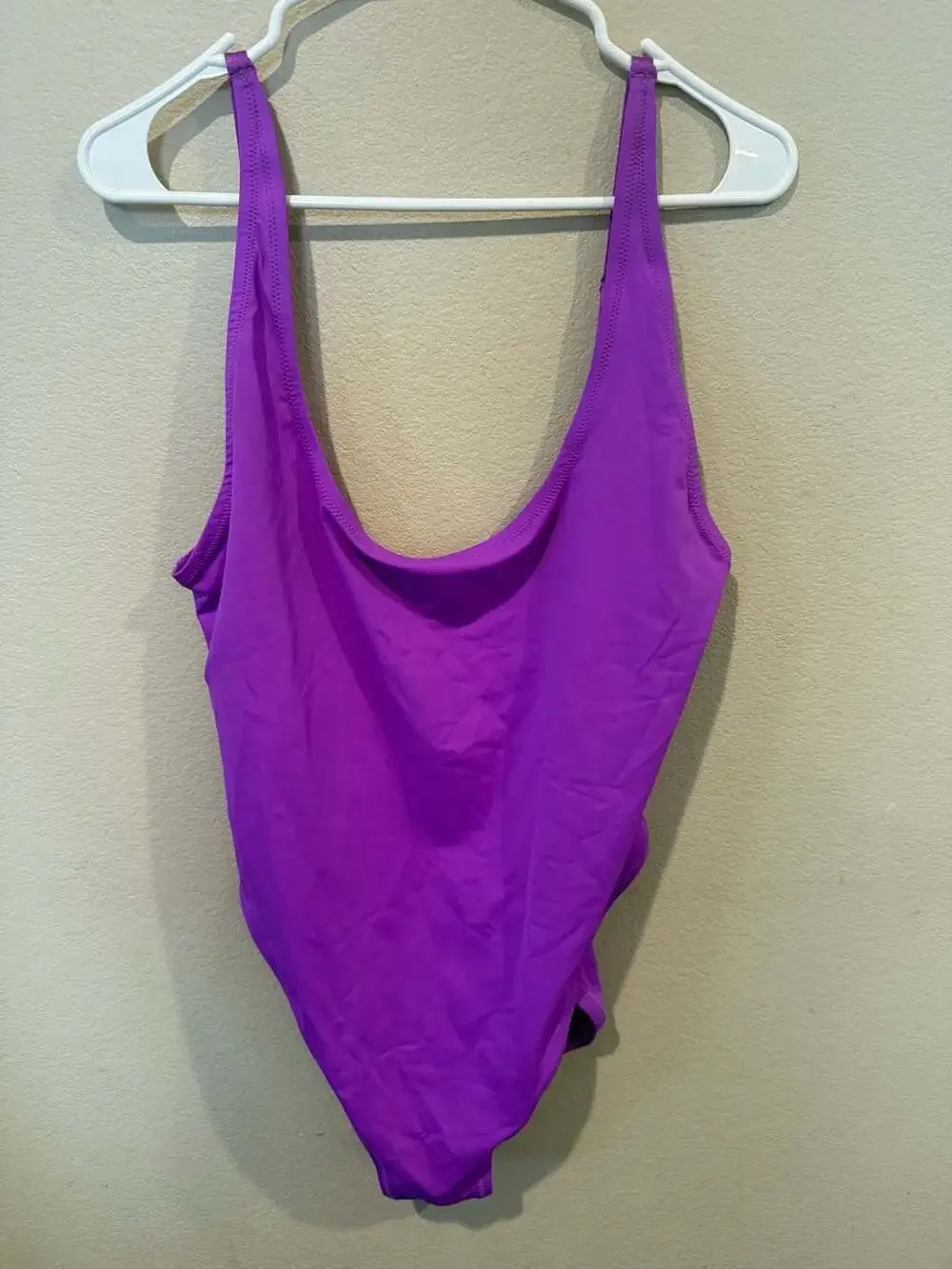 SKIMS Swim Scoop Neck One Piece Swimsuit in the color Orchid Sz.2X BNWT