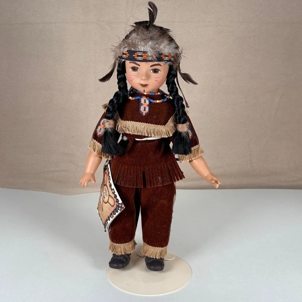 Sandy Dolls Native American Series Eagle's Son Kiowa 1995 Collectible Doll 104
