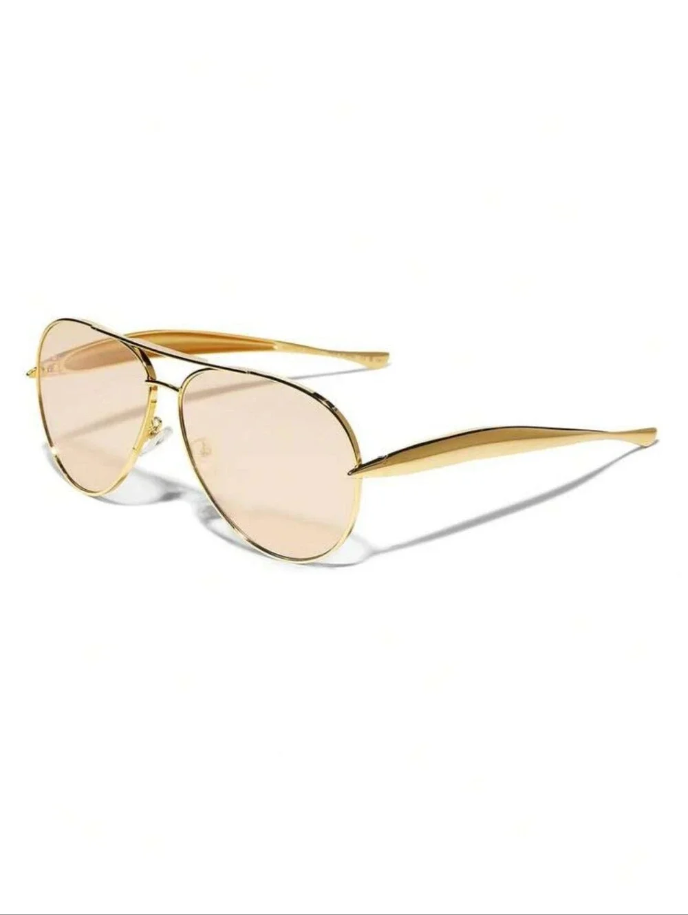 Gold Aviator Sunglasses for Women - Classic Chic