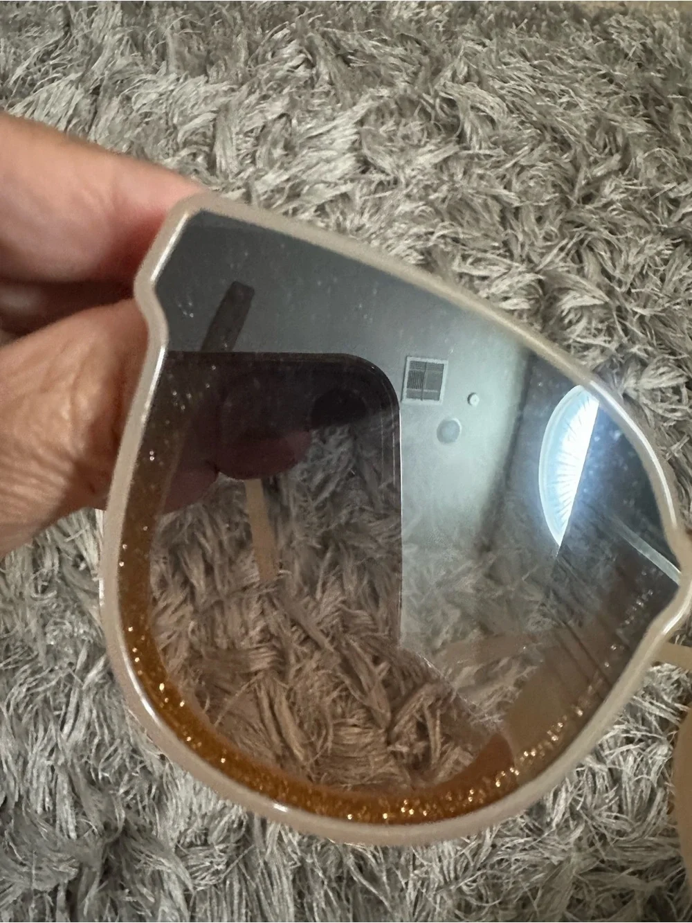 Jessica Simpson Brown Gradient Cat-Eye Sunglasses