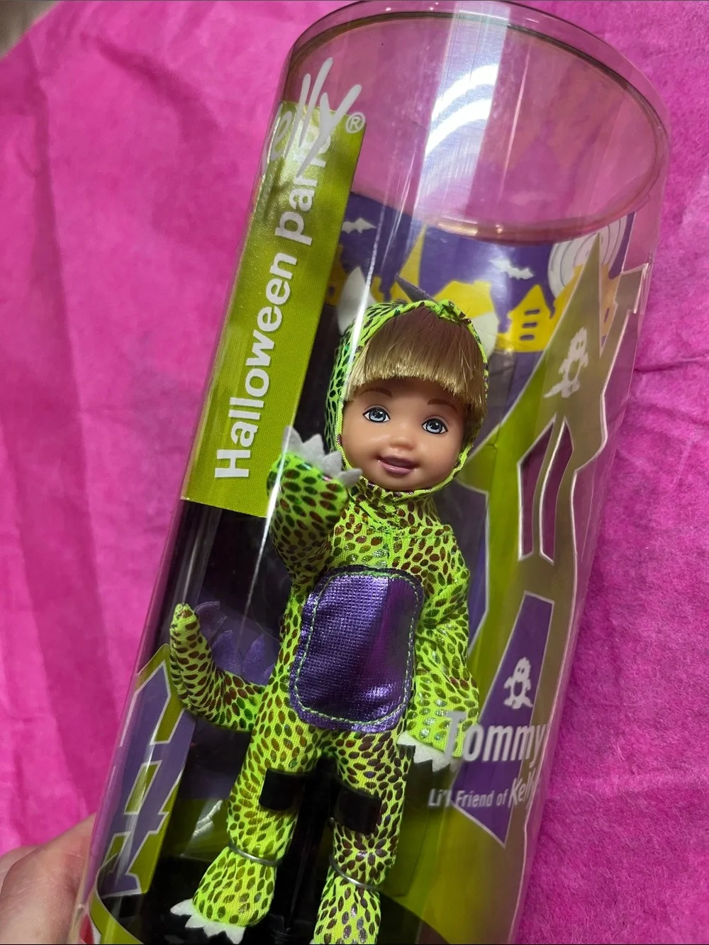 2003 Target Special Edition Mattel Barbie Kelly Club Tommy Doll Dinosaur NRFB