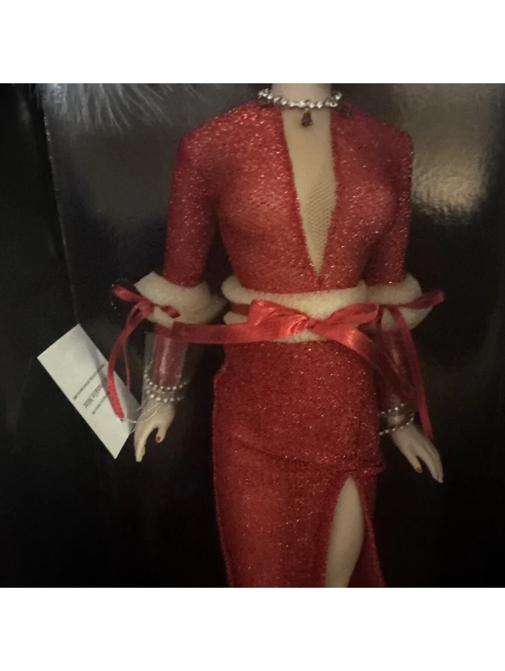 Franklin Mint Marilyn Monroe Gentlemen Prefer Blondes Portrait Doll 16”