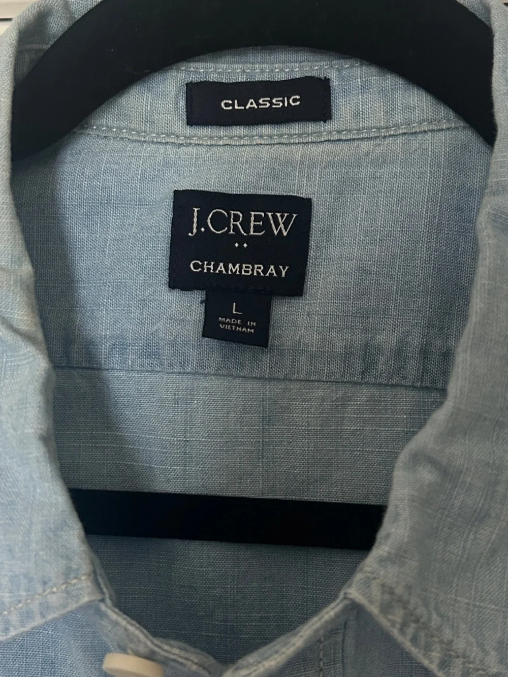 J. Crew crew chambray