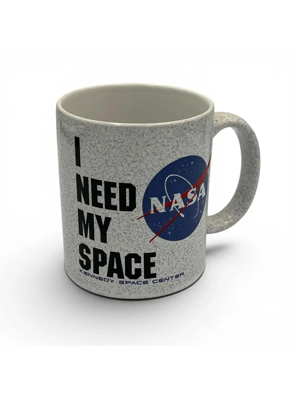 Vintage NASA Kennedy Space Center I Need My Space Ceramic Mug