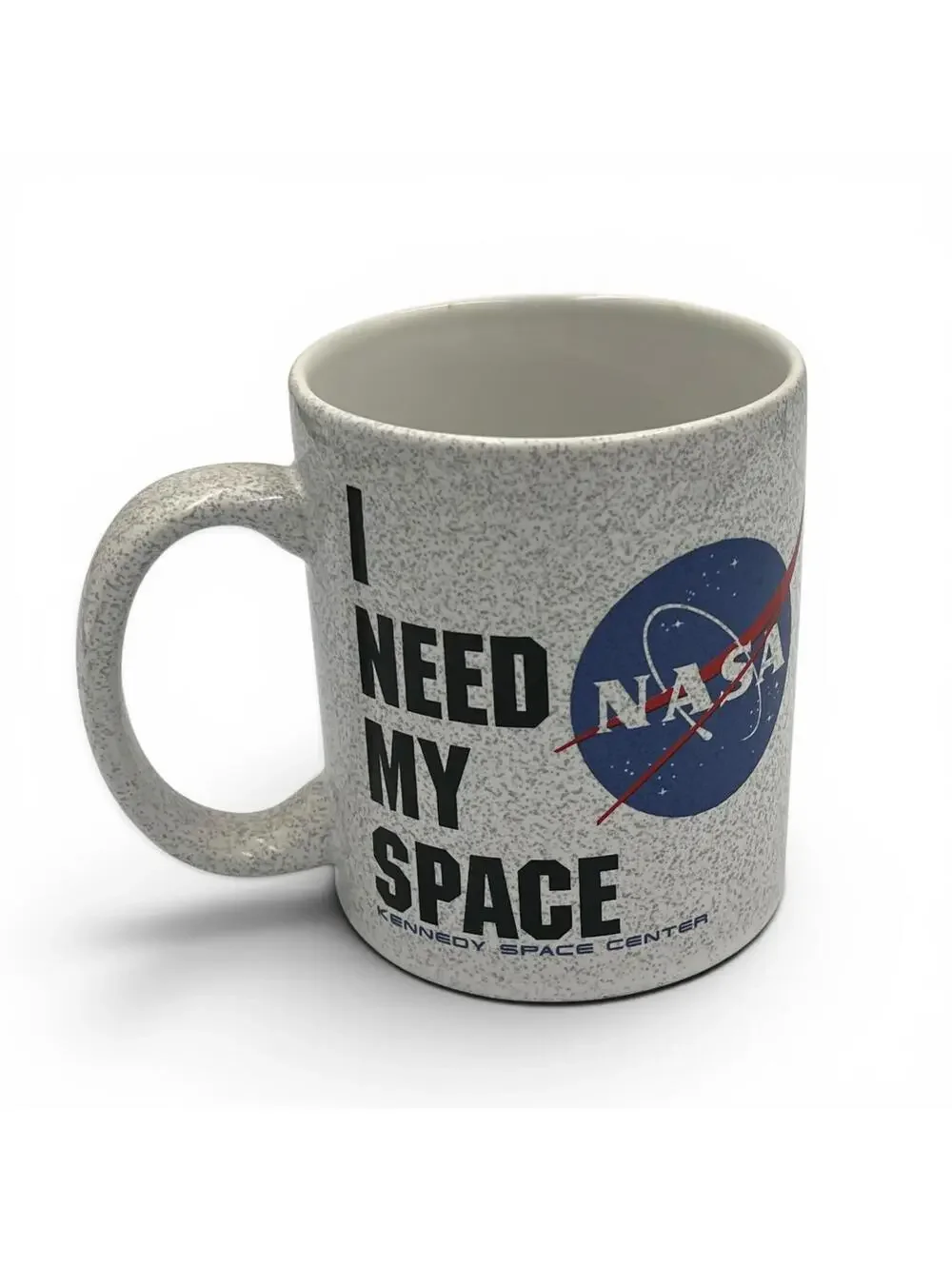 Vintage NASA Kennedy Space Center I Need My Space Ceramic Mug