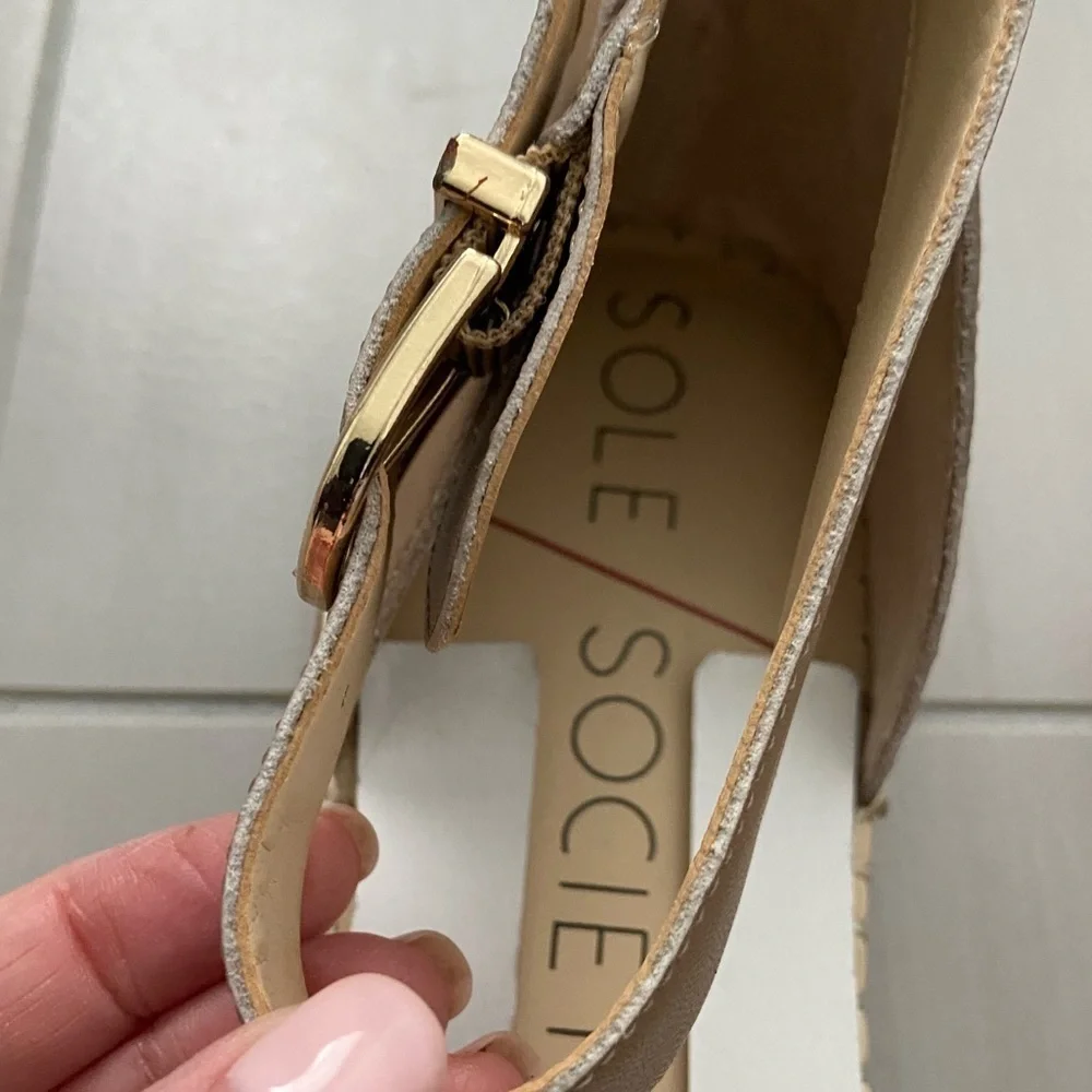 Sole Society leather ankle