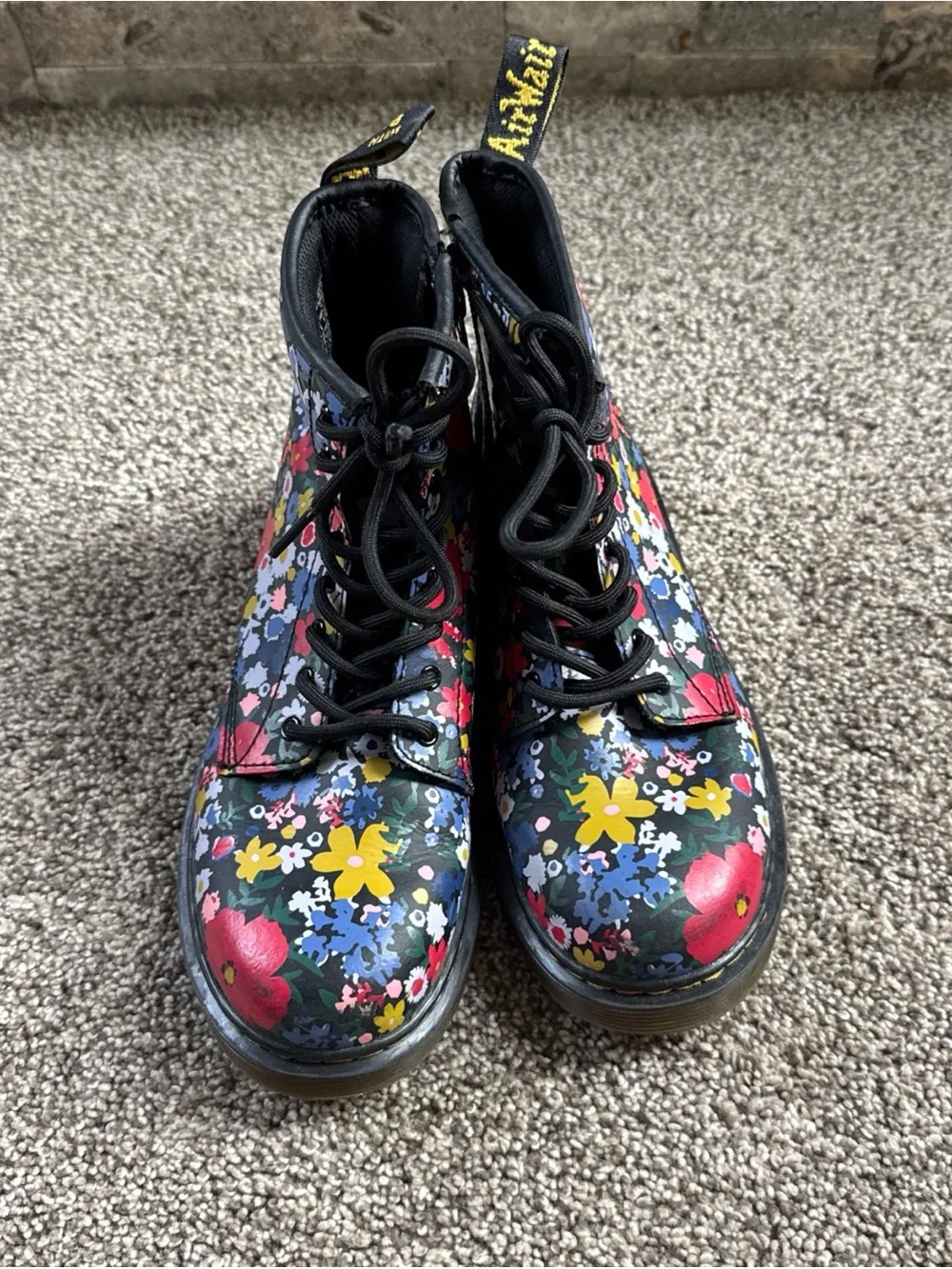 Dr. Martens vibrant floral