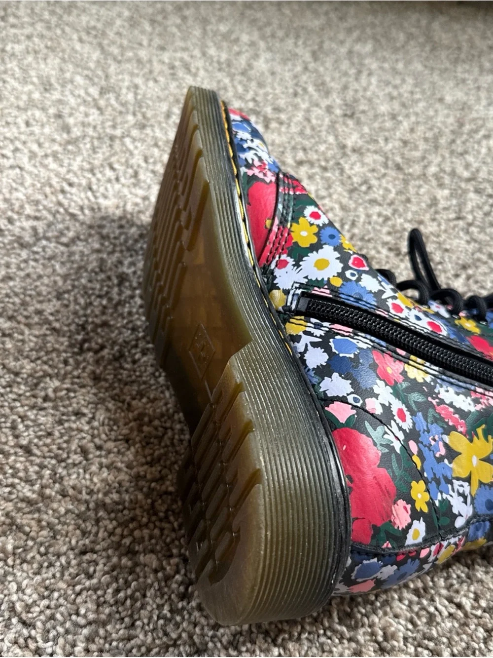 Dr. Martens vibrant floral