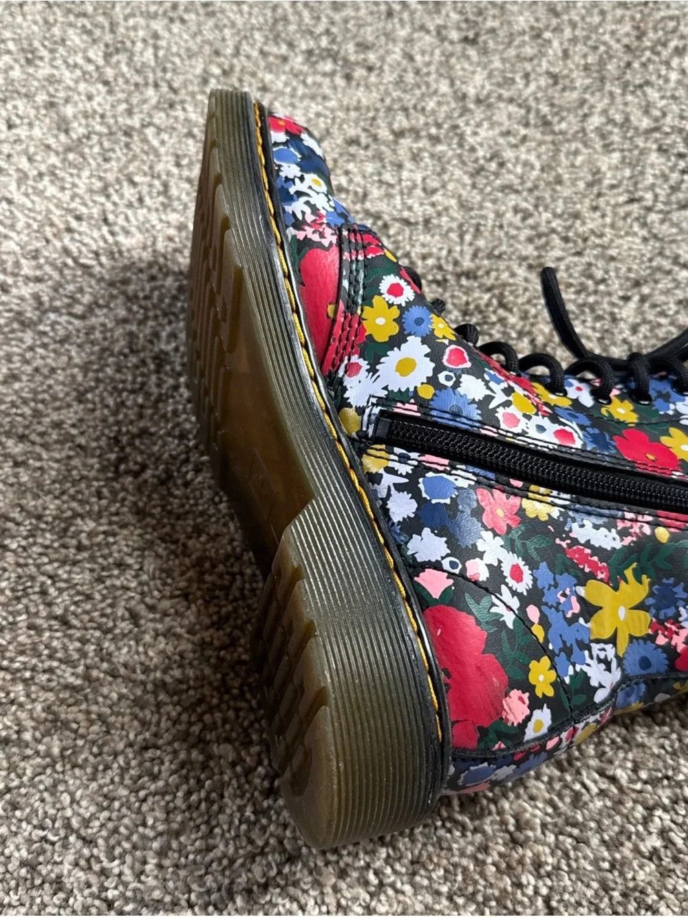 Dr. Martens vibrant floral