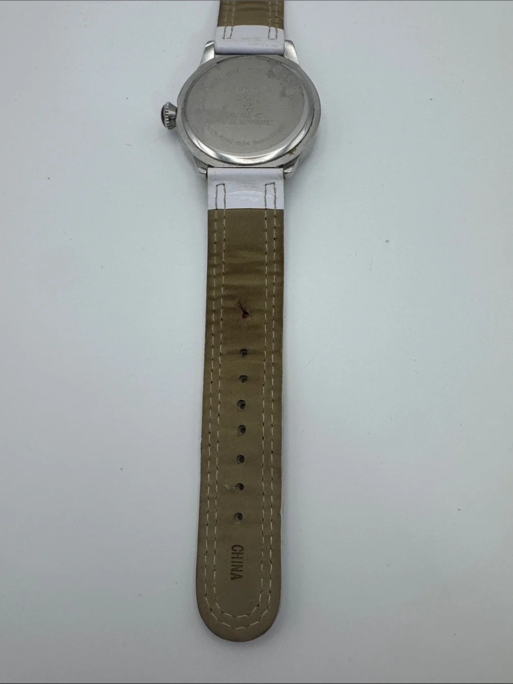 Disney Mickey Mouse Comics Cartoon Watch Large Case Needs Battery