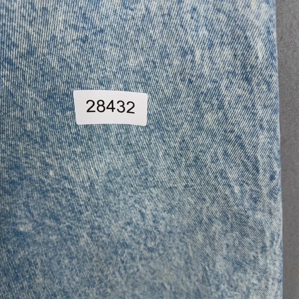 Levis Jeans Men 38x32 Light Blue Acid Wash Relaxed Fit Tapered Orange Tab 90s