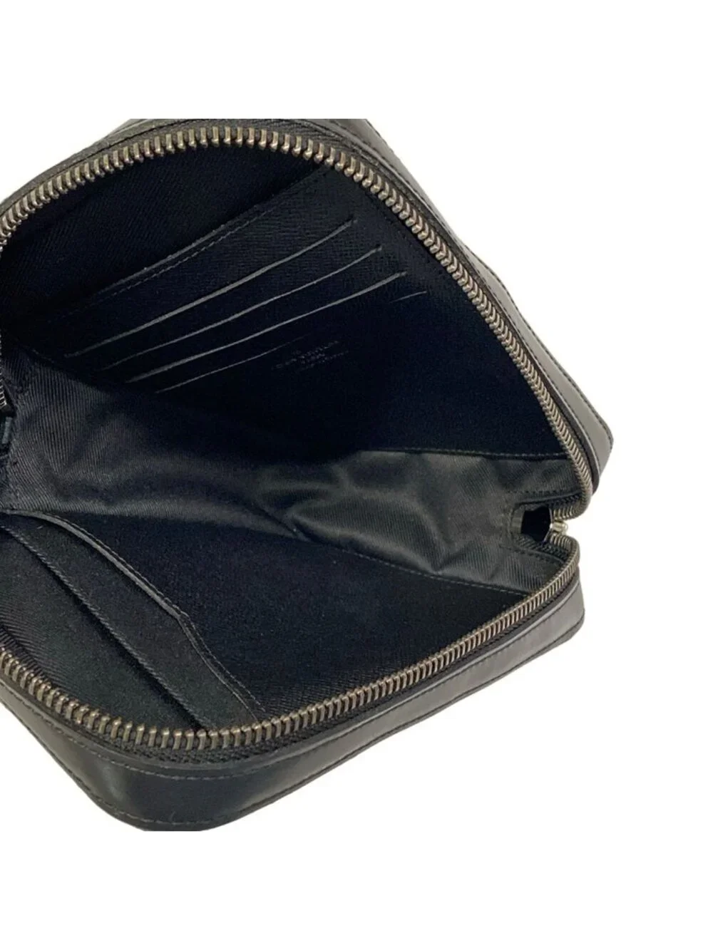Louis Vuitton Monogram Canvas Box Clutch Eclipse